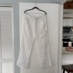 Tommy Bahama White Linen pants, new with tags, size small